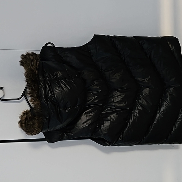 Puma black puff cropped vest - Size L - Picture 5 of 9